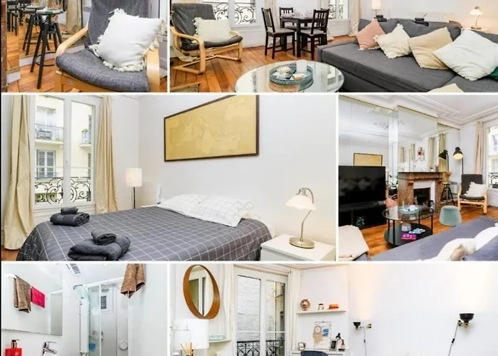 Appartamento Bright 2br - Butte Montmartre | By Airnest *