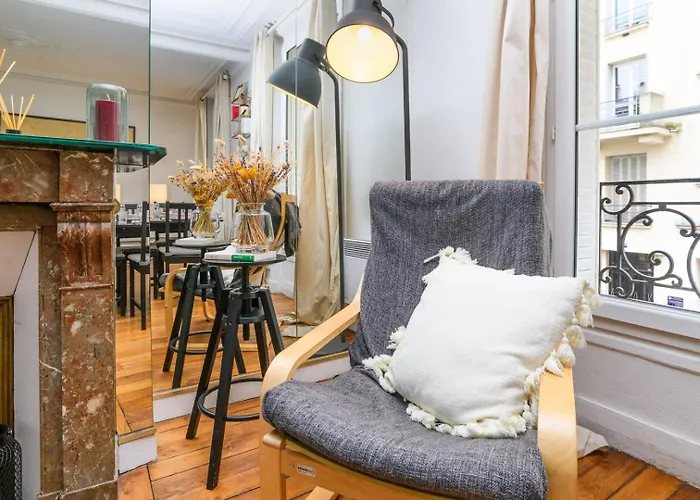 Appartamento Bright 2br - Butte Montmartre | By Airnest